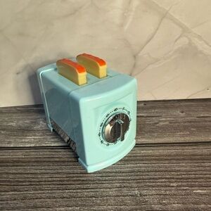 Retro Toaster Kitchen Timer blue